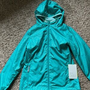 Big Girls Windbreaker. Water resistant. XL size 14/16